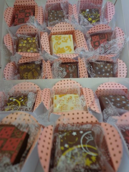 Ganache Tradicional bombom decorado